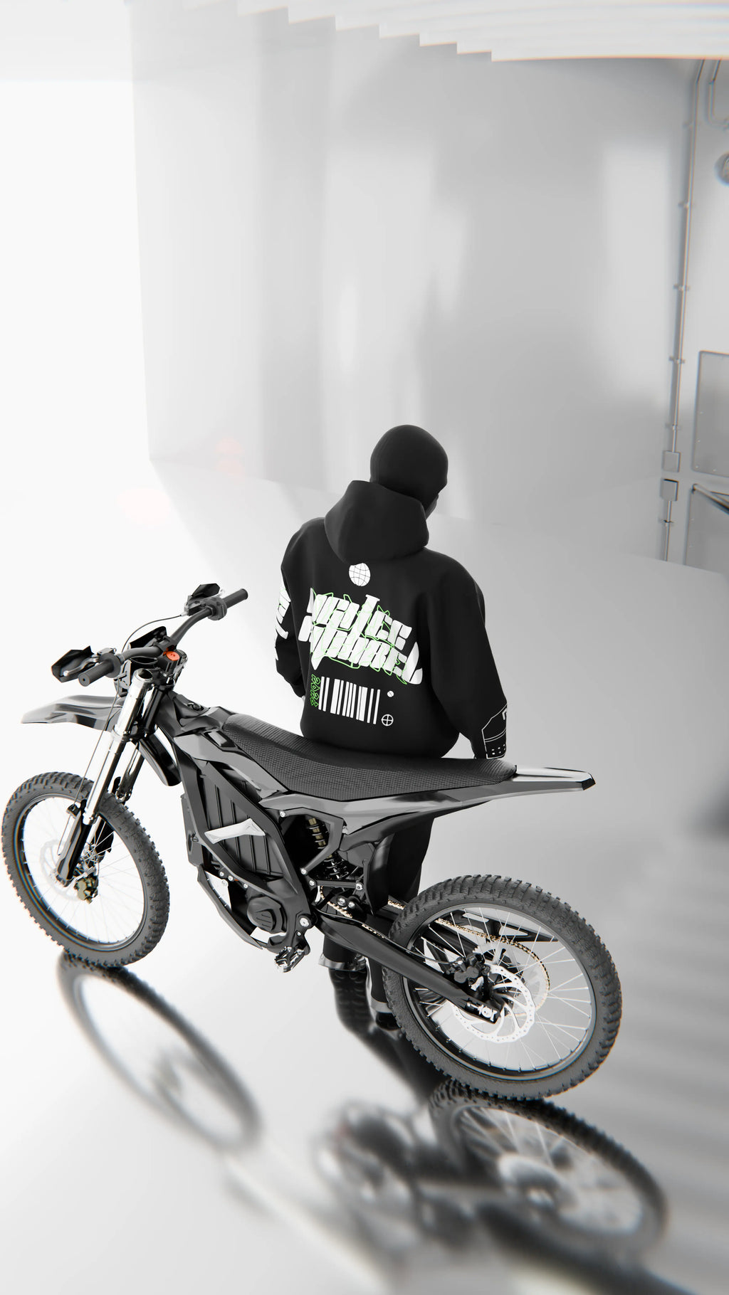 3D Streetwear Hoodie Template