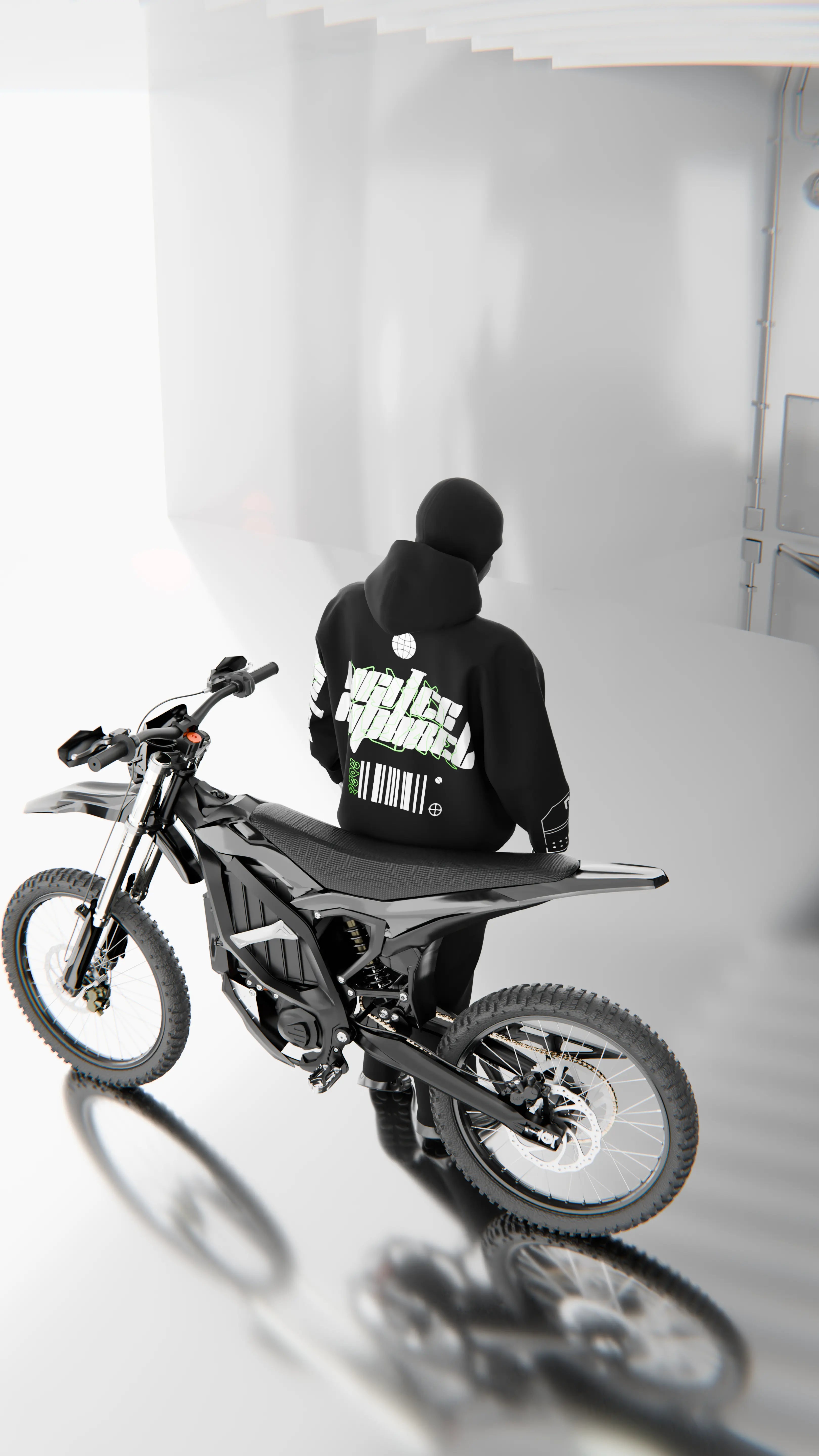 3D Streetwear Hoodie Template