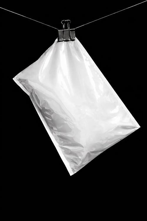 Hanging Poly Bag Mockup